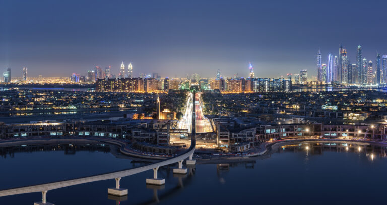 cityscape of dubai united arab emirates